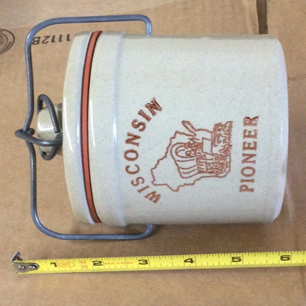 Vintage Wisconsin Pioneer Stoneware